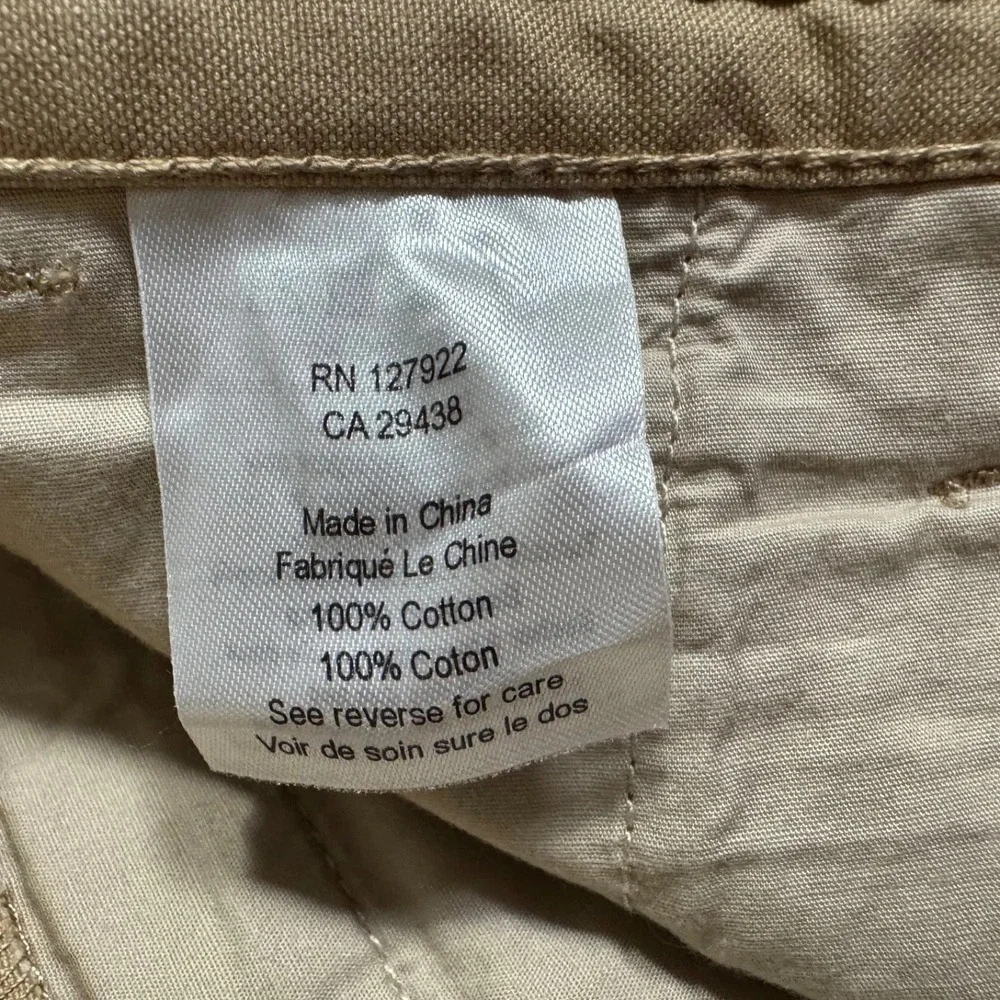 Mountain Khakis Canvas Cargo Pants Size 38x32 37 Utility Pockets Rugged Workwear